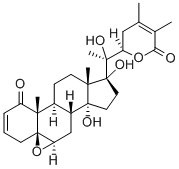 (17S,22R)-5,6β-Epoxy-14,17,20,22-tetrahydroxy-1-oxo-5β-ergosta-2,24-dien-26-oic acid δ-lactone