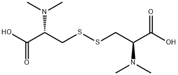 N,N,N',N'-TETRAMETHYL-L-CYSTINE Structural