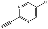 2-Pyrimidinecarbonitrile, 5-chloro- (9CI) Structural