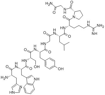 (DES-PYR1)-LHRH Structural