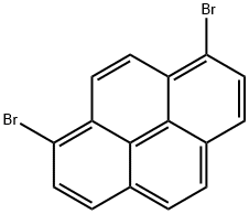 1,8-Dibromopyrene Structural