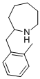HEXAHYDRO-2-[(2-METHYLPHENYL)METHYL]-1H-AZEPINE Structural