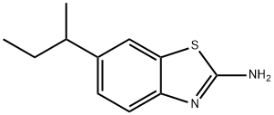 2-Benzothiazolamine,6-(1-methylpropyl)-(9CI)