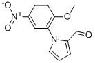 1-(2-METHOXY-5-NITROPHENYL)-1H-PYRROLE-2-CARBALDEHYDE Structural