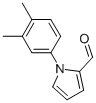 1-(3,4-DIMETHYLPHENYL)-1H-PYRROLE-2-CARBALDEHYDE Structural