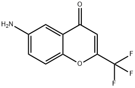 6-AMINO-2-TRIFLUOROMETHYL-CHROMEN-4-ONE Structural