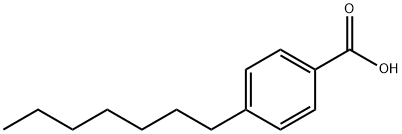 4-N-HEPTYLBENZOIC ACID Structural