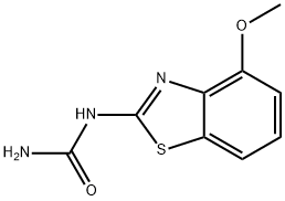 Urea, (4-methoxy-2-benzothiazolyl)- (9CI) Structural