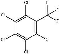 2,3,4,5,6-PENTACHLORO(TRIFLUOROMETHYL) BENZENE Structural