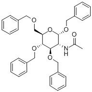 BENZYL 2-ACETAMIDO-3,4,6-TRI-O-BENZYL-2-DEOXY-ALPHA-D-GLUCOPYRANOSIDE