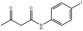 P-IODOACETOACETANILIDE Structural