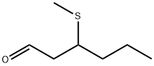 3-(Methylthio)hexanal Structural