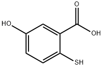 Benzoic acid, 5-hydroxy-2-Mercapto- Structural