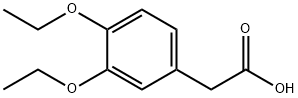 3,4-Diethoxyphenylacetic acid Structural