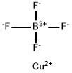 Copper(II) borofluoride  Structural