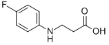 N-(4-FLUOROPHENYL)-3-AMINOPROPIONIC ACID Structural