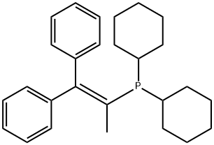 2-(Dicyclohexylphosphino)-1,1-diphenyl-1-propene,  Dicyclohexyl(1-methyl-2,2-diphenylvinyl)phosphine