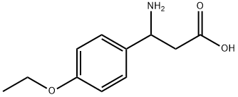 3-AMINO-3-(4-ETHOXYPHENYL)PROPANOIC ACID Structural