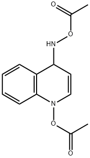 O,O-diacetyl-4-hydroxyaminoquinoline 1-oxide Structural