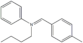 P-METHYLBENZYLIDENE-P-BUTYLANILINE Structural