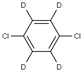 1,4-DICHLOROBENZENE-D4 Structural