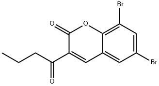 6,8-DIBROMO-3-BUTYRYL-2H-CHROMEN-2-ONE