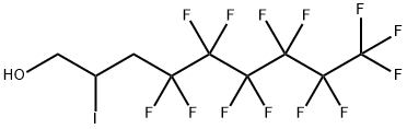 2-IODO-1H,1H,2H,3H,3H-PERFLUORONONAN-1-OL Structural