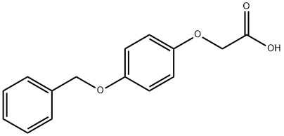 4-BENZYLOXYPHENOXYACETIC ACID Structural