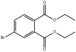 1,2-BENZENEDICARBOXYLIC ACID,4-BROMO-,1,2-DIETHYL ESTER Structural