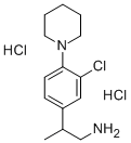 2-Methyl-2-(3-chloro-4-piperidinophenyl)-ethylamine dihydrochloride