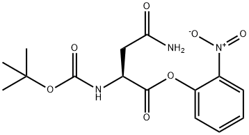 BOC-ASN-O-NITROPHENYL ESTER Structural