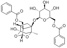 benzoylpaeoniflorin Structural