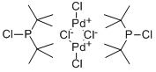 DICHLORO(CHLORODI-T-BUTYLPHOSPHINE)PALLADIUM(II) DIMER Structural