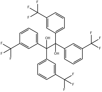 3,3',3'',3'''-TETRAKIS(TRIFLUOROMETHYL)BENZOPINACOLE Structural