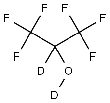 1,1,1,3,3,3-HEXAFLUORO-2-PROPANOL-D2 Structural