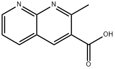 2-METHYL-1,8-NAPHTHYRIDINE-3-CARBOXYLIC ACID MONOHYDRATE Structural