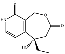 Oxepino[3,4-c]pyridine-3,9-dione, 5-ethyl-1,4,5,8-tetrahydro-5-hydroxy-, (5S)- (9CI) Structural