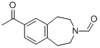 7-ACETYL-1,2,4,5-TETRAHYDROBENZO[D]AZEPINE-3-CARBALDEHYDE Structural