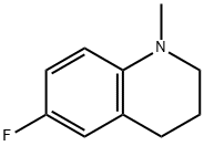 Quinoline, 6-fluoro-1,2,3,4-tetrahydro-1-methyl- (9CI) Structural