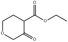 Tetrahydro-3-oxo-2H-pyran-4-carboxylic acid ethyl ester Structural