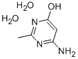 4-AMINO-6-HYDROXY-2-METHYLPYRIMIDINE DIHYDRATE Structural