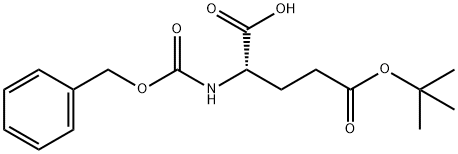 N-Cbz-L-Glutamic acid 5-tert-butyl ester Structural