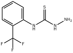 4-[2-(TRIFLUOROMETHYL)PHENYL]-3-THIOSEMICARBAZIDE Structural