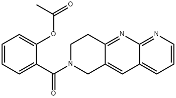 Pyrido[2,3-b][1,6]naphthyridine, 7-[2-(acetyloxy)benzoyl]-6,7,8,9-tetrahydro- (9CI)