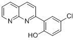 Phenol, 4-chloro-2-(1,8-naphthyridin-2-yl)- (9CI)