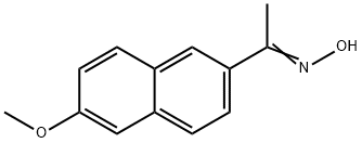 1-(6-METHOXY-2-NAPHTHYL)ETHAN-1-ONE OXIME Structural