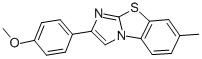 2-(4-METHOXYPHENYL)-7-METHYLIMIDAZO[2,1-B][1,3]BENZOTHIAZOLE