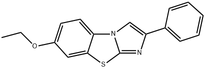 7-ETHOXY-2-PHENYLIMIDAZO[2,1-B]BENZOTHIAZOLE Structural