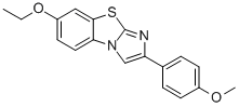 7-ETHOXY-2-(4-METHOXYPHENYL)IMIDAZO[2,1-B]BENZOTHIAZOLE Structural