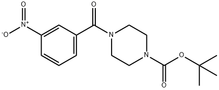 TERT-BUTYL 4-(3-NITROBENZOYL)TETRAHYDRO-1(2H)-PYRAZINECARBOXYLATE